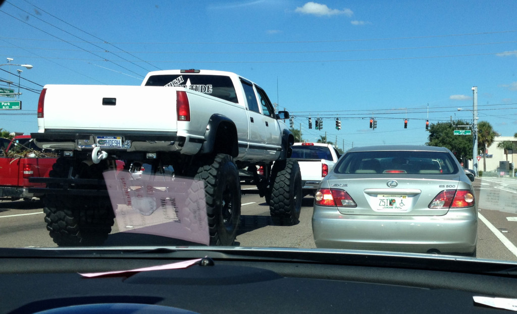 Enorme auto's in Amerika