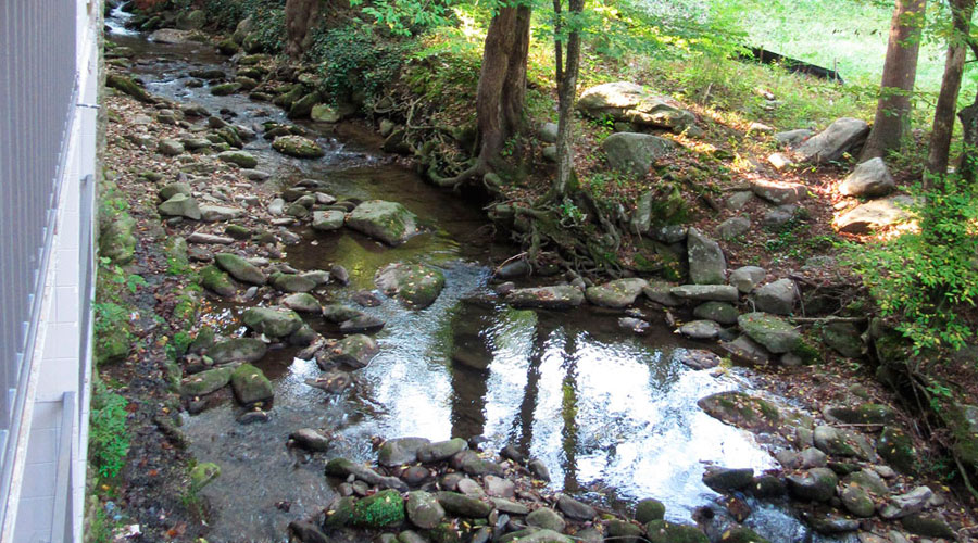 Motel in Gatlinburg tijdens rondreis Amerika