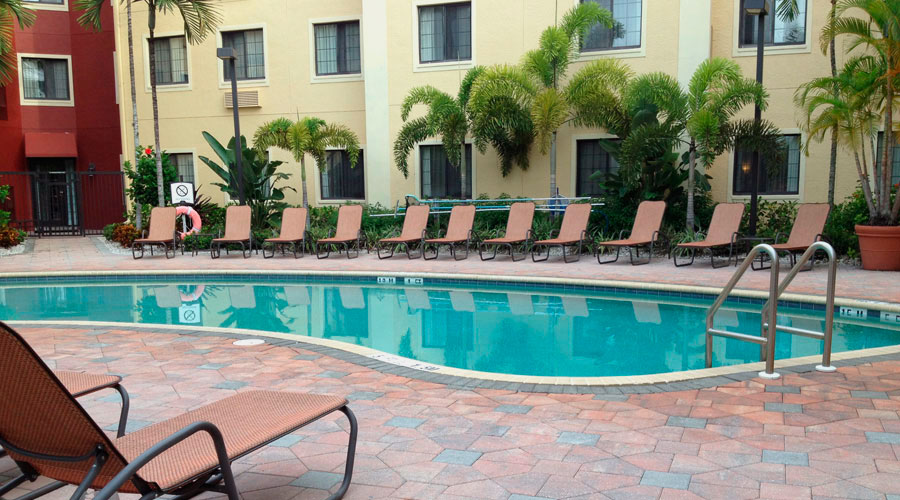 Hotel in Naples tijdens rondreis in Amerika