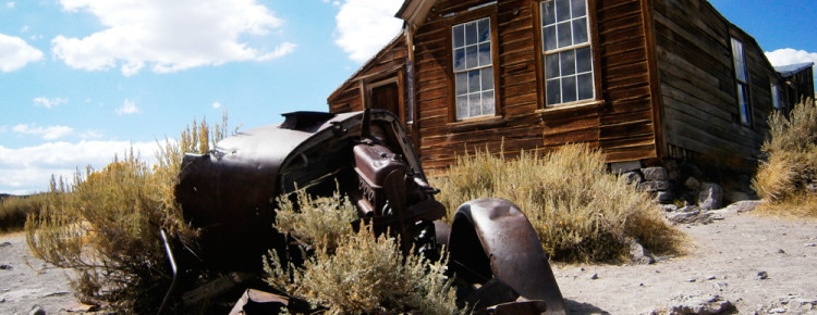 Spookstad in Amerika Bodie State Historic Park