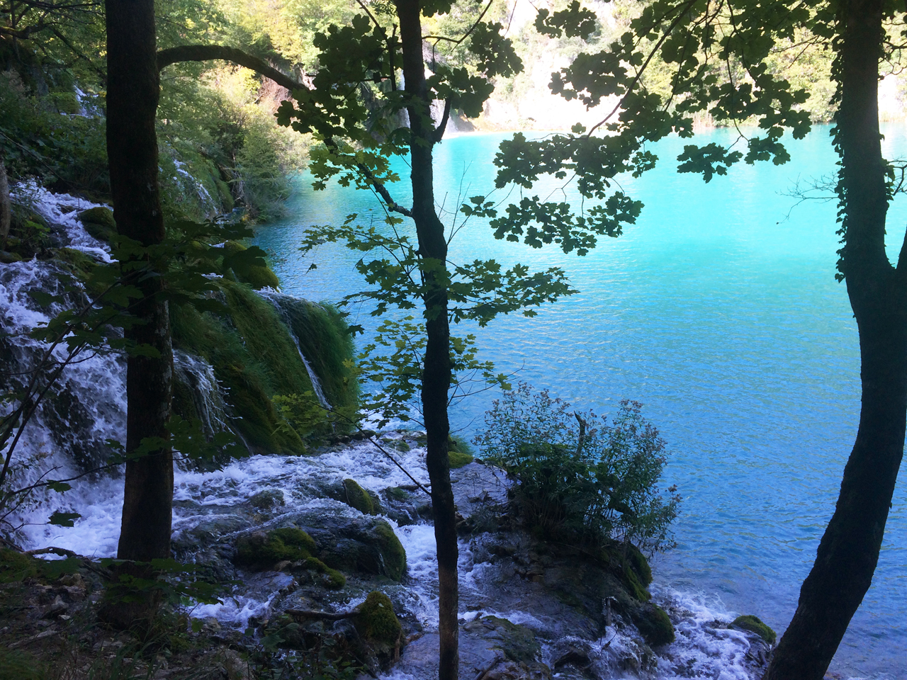 Plitvice meren in Kroatië