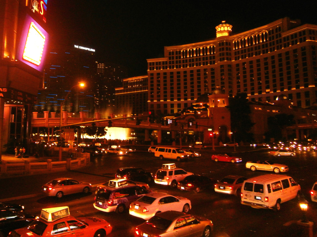 Las Vegas Strip By Night