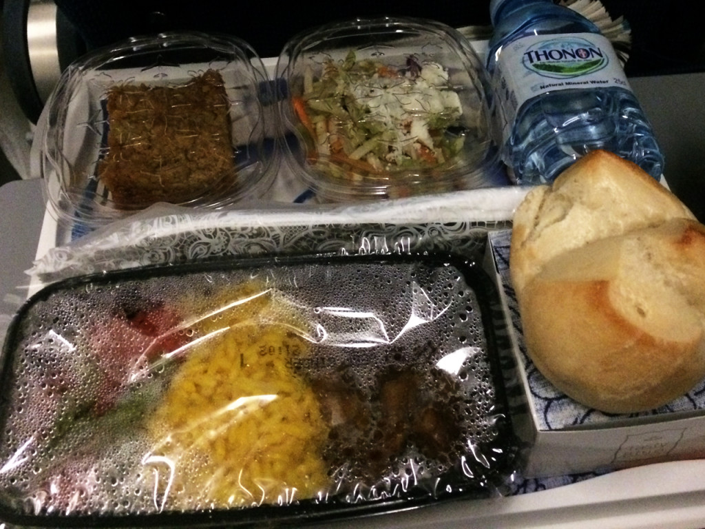 eten-in-het-vliegtuig-amerika-rondreis