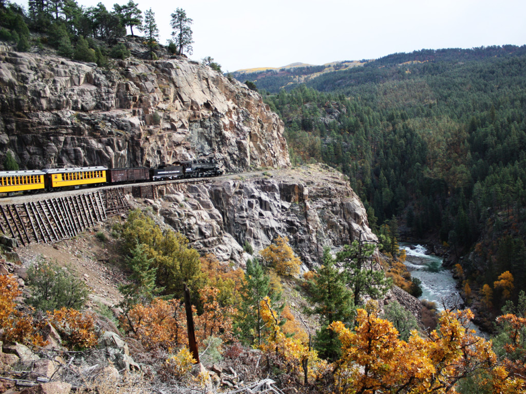 Durango-Silverton-trein-in-Amerika