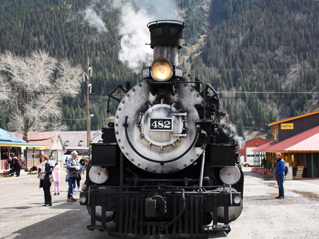 Trein-USA-Durango-Silverton-Narrow-Gauge-Railroad-Train