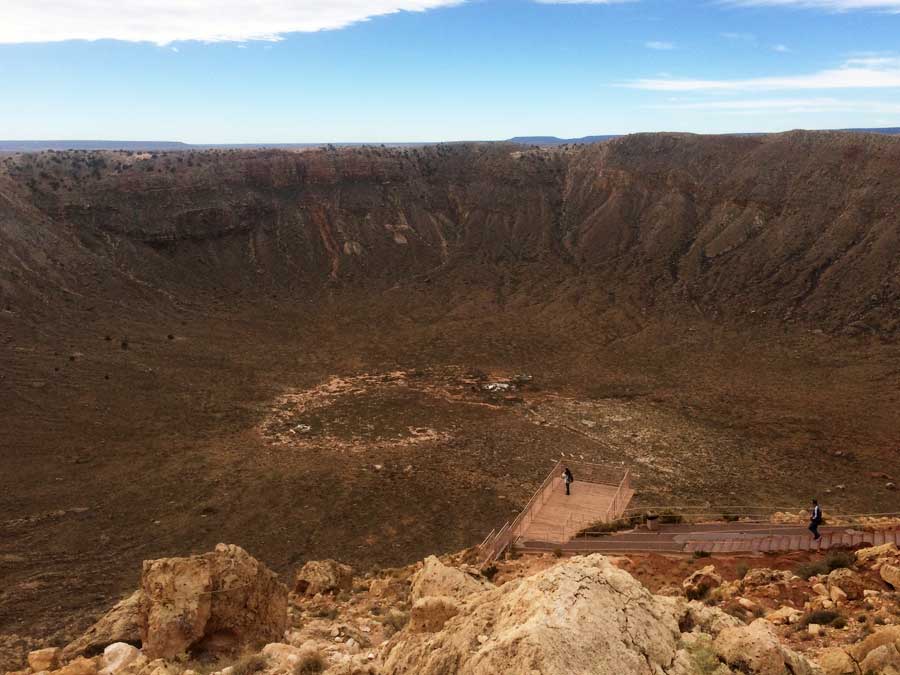 Krater-in-Arizona-Amerika