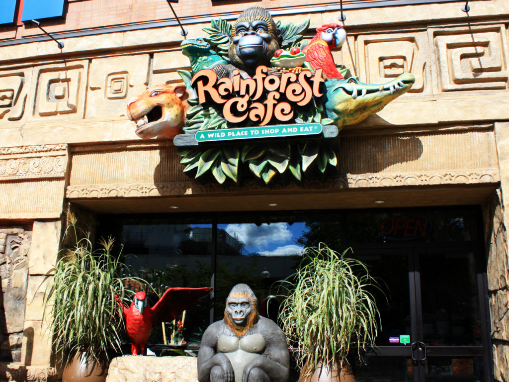 Eten-in-Rainforest-Cafe
