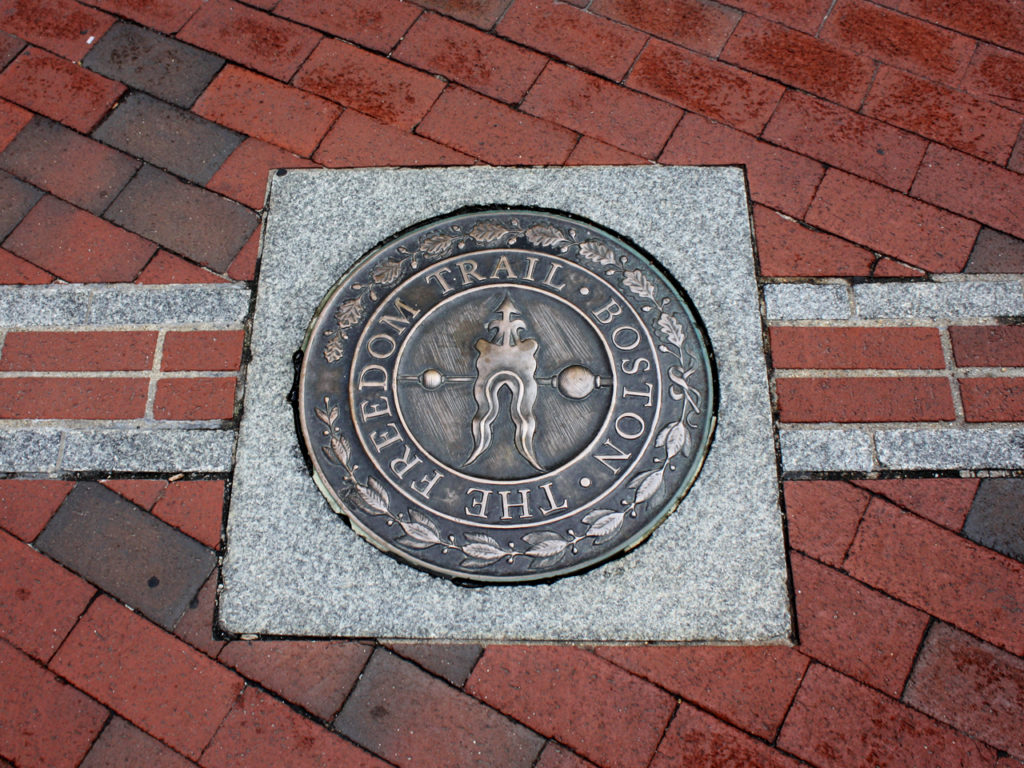 Freedom-trail-in-Boston