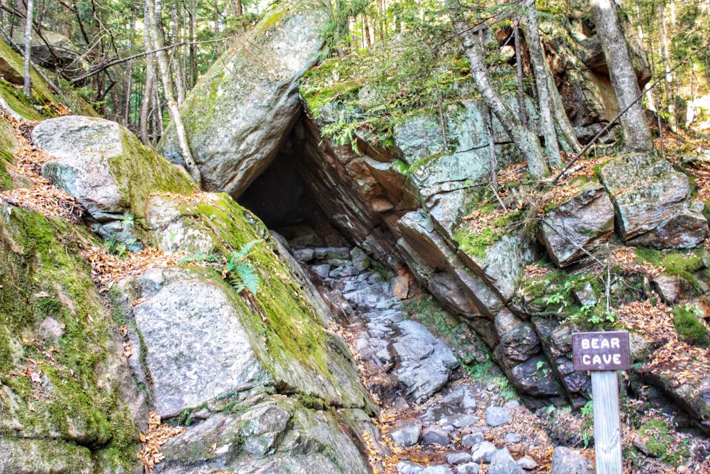 Bear Cave Flume Gorge