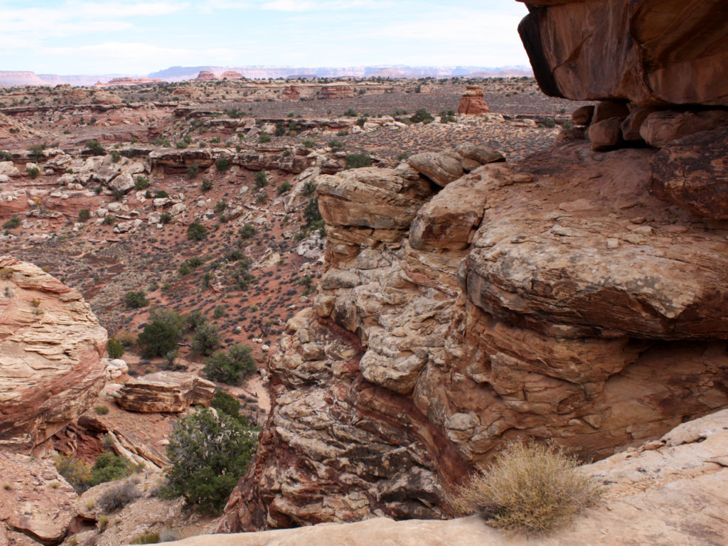 Wandeling-Canyonlands-Slickrock-foot-Trail-Needles