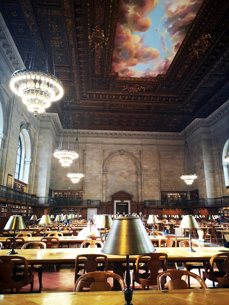 Plafond-bibliotheek-New-York