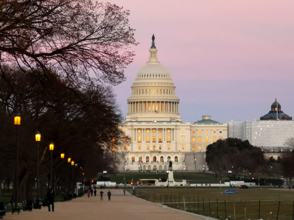 Washington-DC-Capitol-sunset