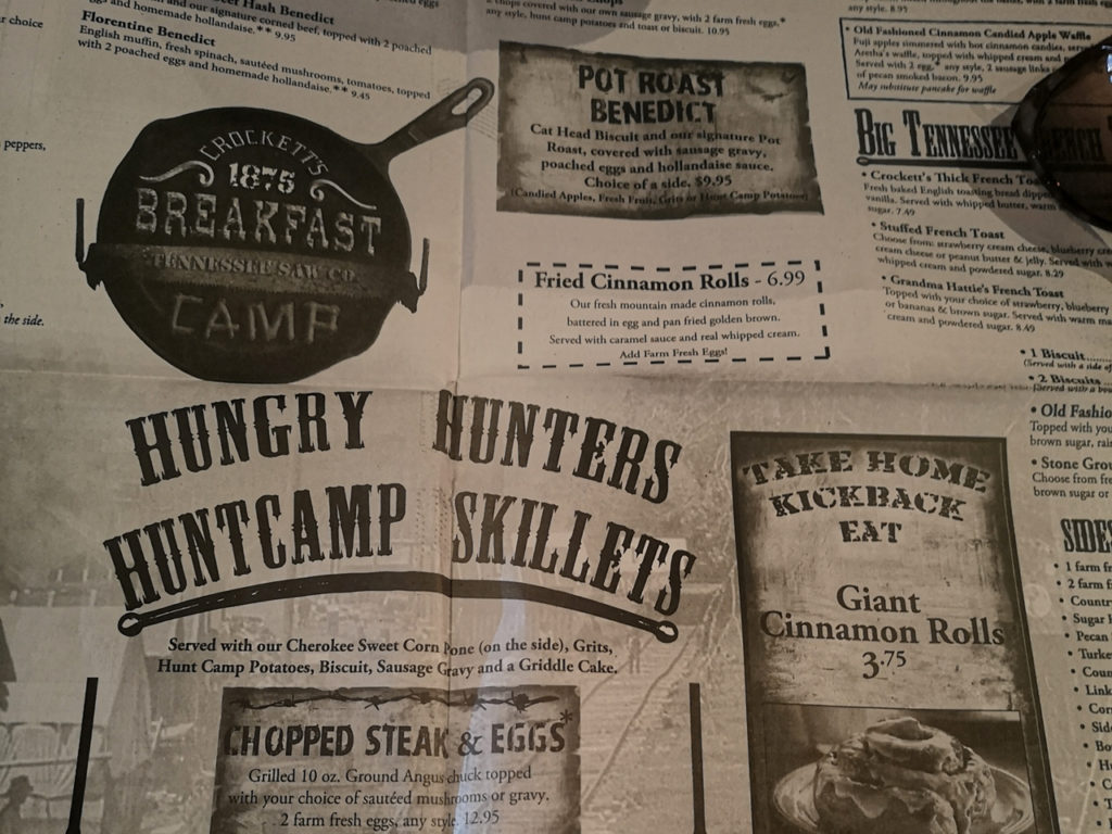 menu-Crockett's-Breakfast-Camp-Gatlinburg