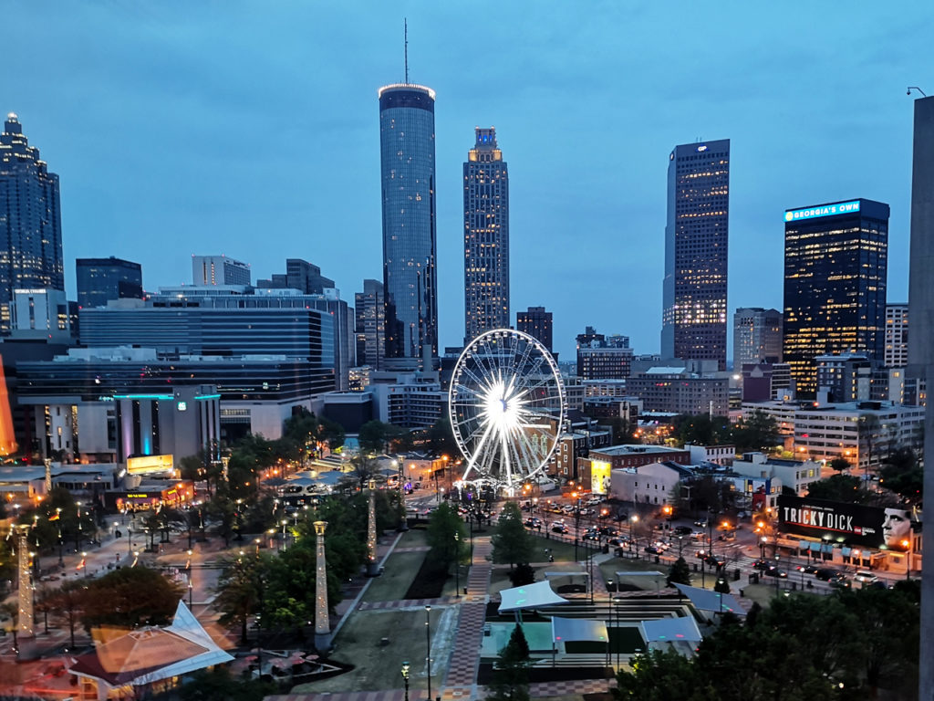 Uitzicht-Atlanta-Amerika-reizen