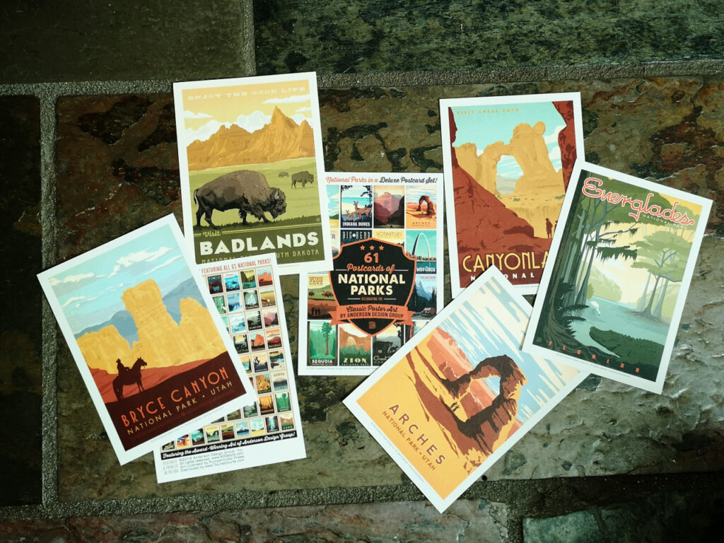 National-Park-postcards-kaartjes-uit-Amerika-natuur