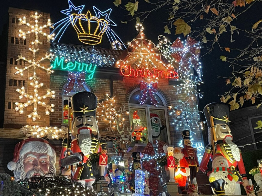 Dyker Heights Tour in New York