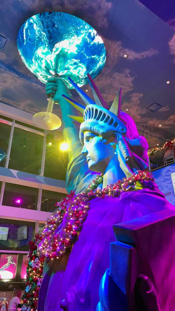 Margaritta ville restaurant New York statue of Liberty