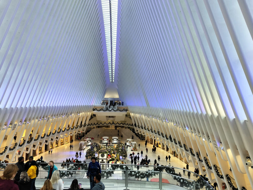 Oculus interieur New York Amerika