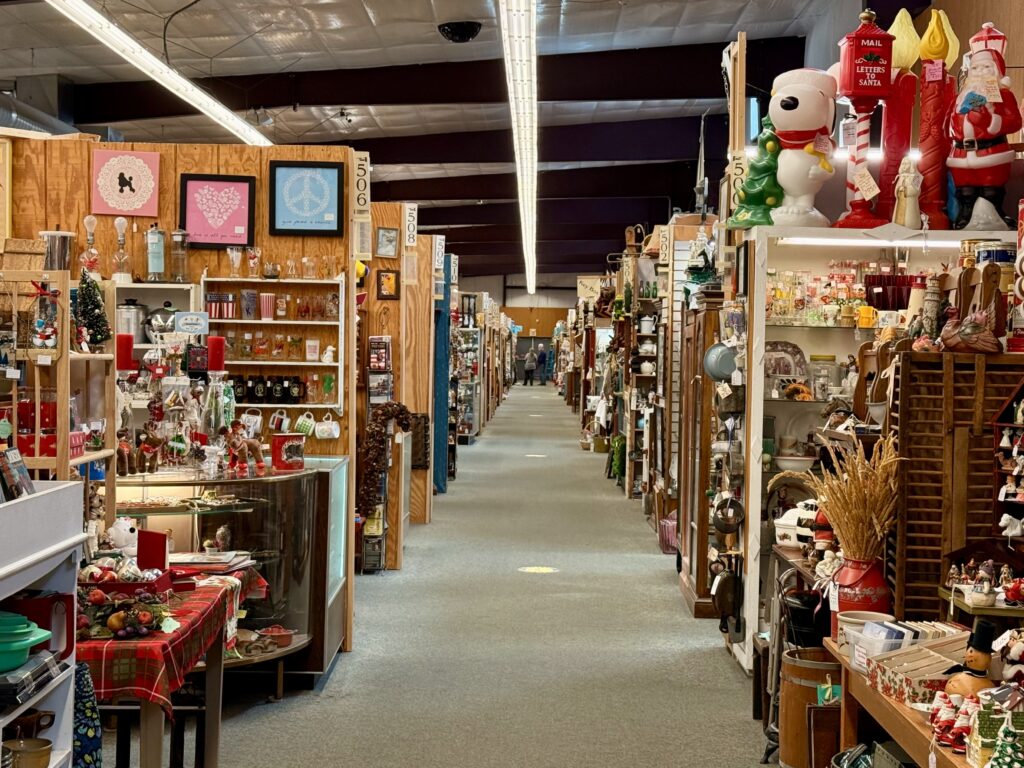 antiekwinkel Cackleberry Farm Antique Mall in Amerika nabij Lancaster