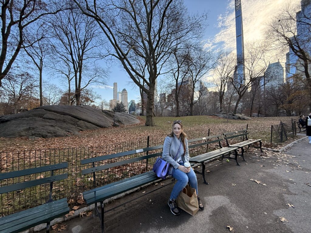 lunchen in Central Park New York