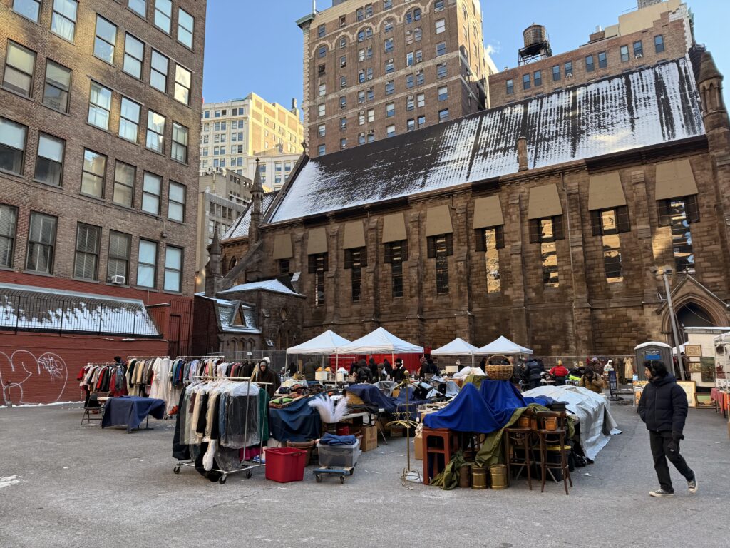 Chelsea Flea Market in New York