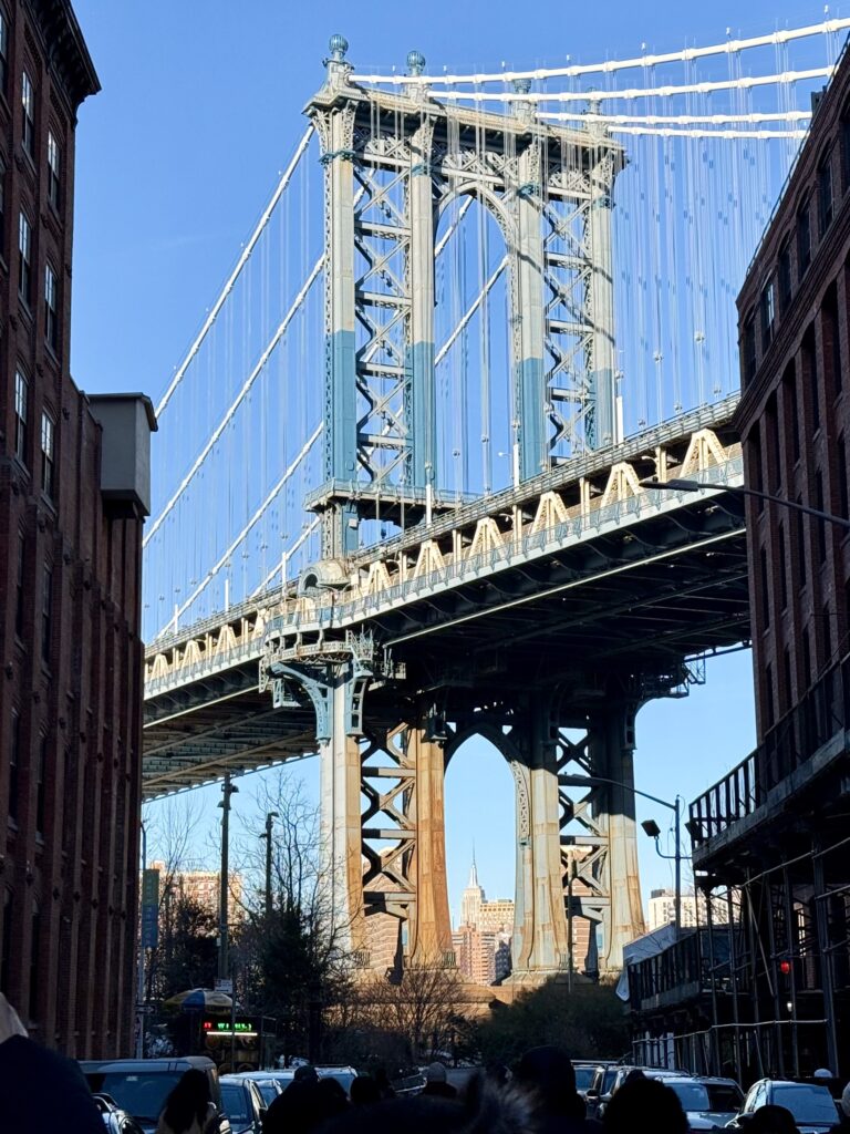 Empire State Building en brug in New York