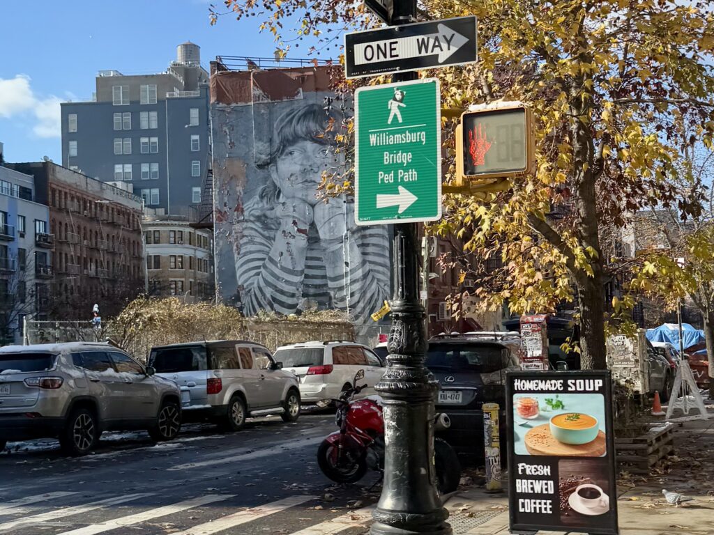 wandelen in Williamsburg New York