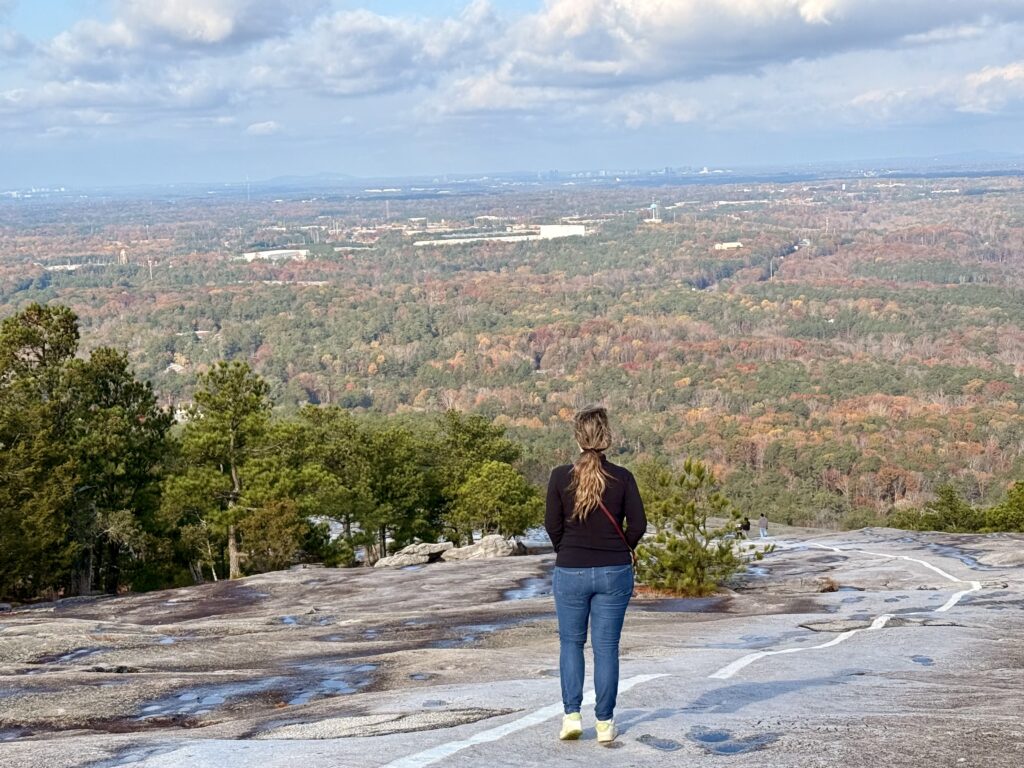 Stone Mountain Park Amerika roadtrip winter